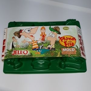 Disney Phineas & Ferb jell-o mold